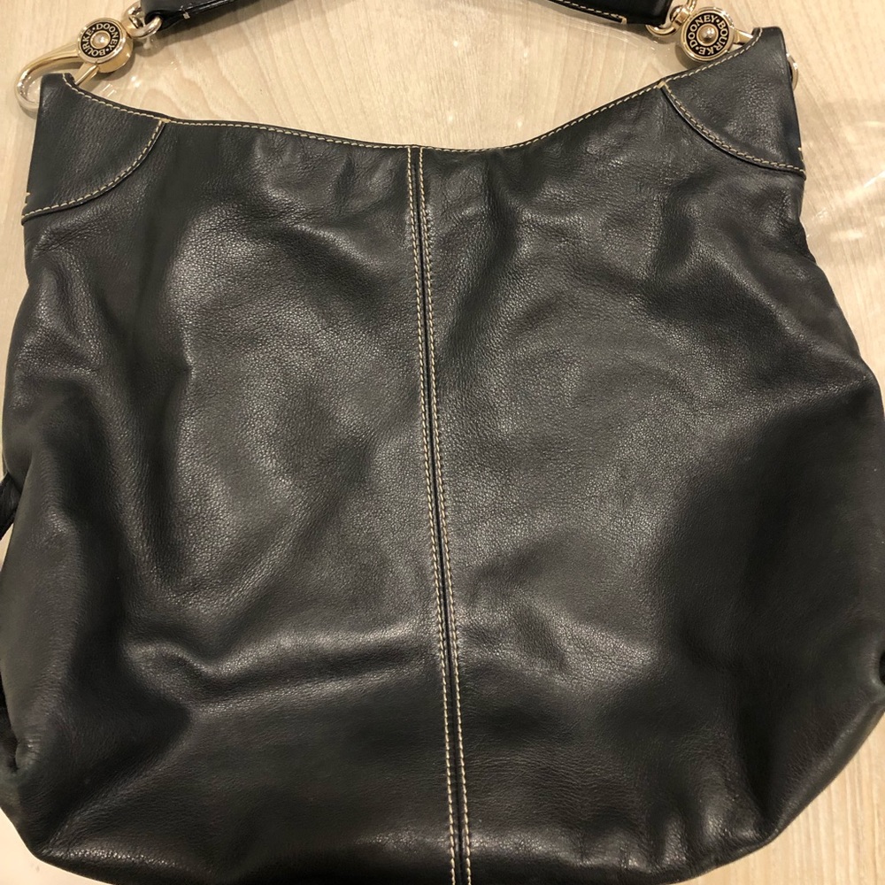Dooney & Bourke Black leather hobo handbag